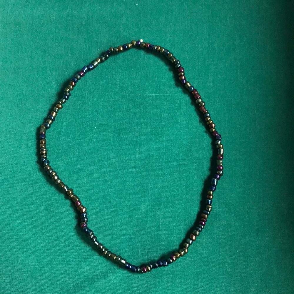 💎colorful metallic choker 💎